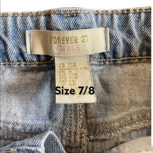 Jeans skirt size 7/8